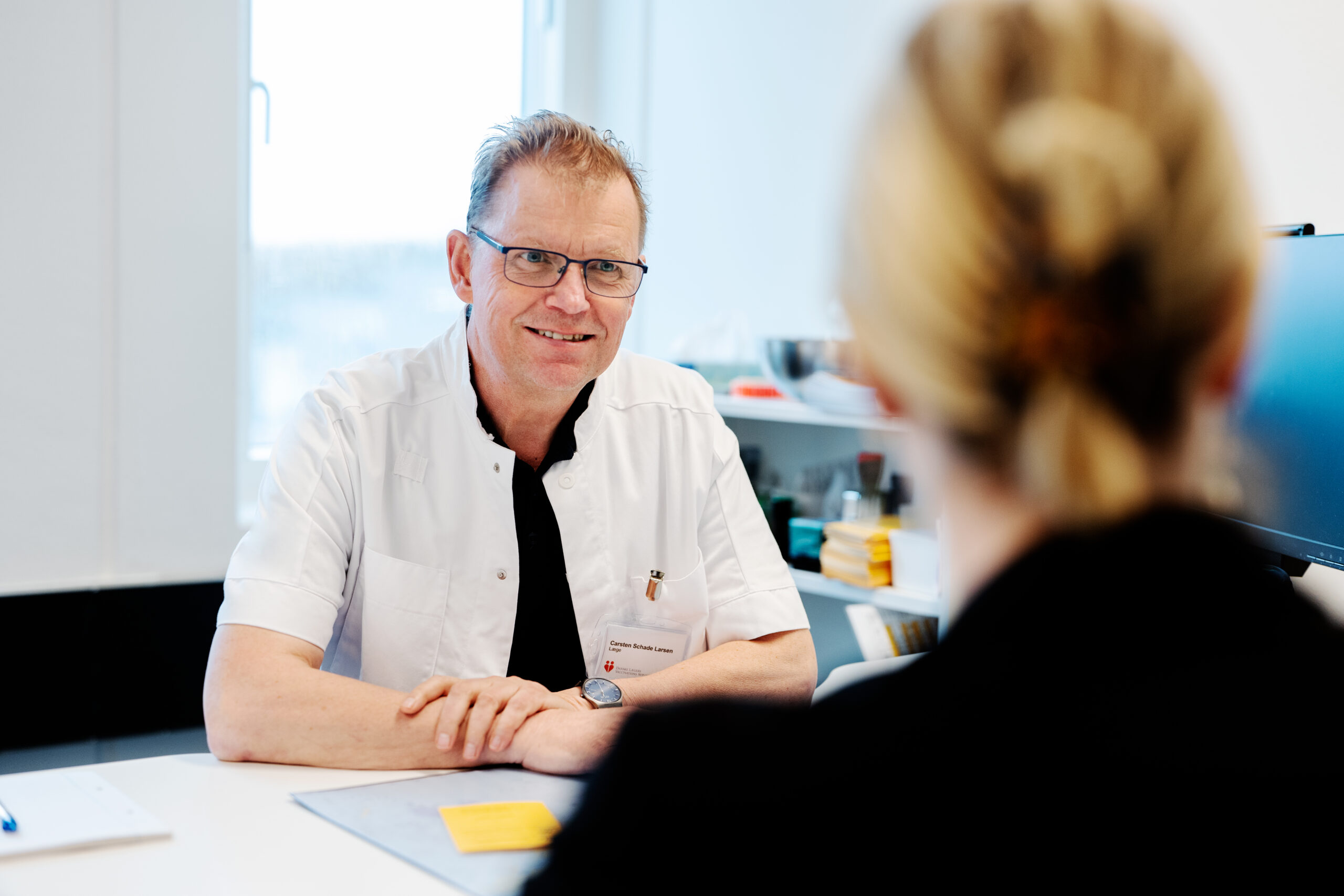 Carsten Schade Larsen, Group Medical Director, Dr.Med. i vores vaccinationsklinik